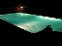 La piscine de nuit